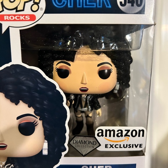 Cher and Ed Sheeran diamond glitter set pop icon - Picture 3 of 9